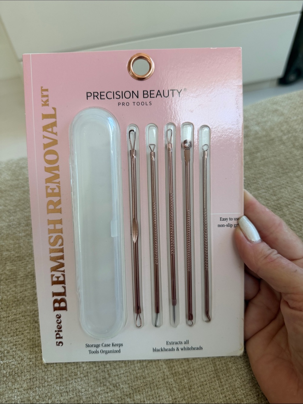 NEW!! 5-Piece Blemish Removal Kit - Rose Gold